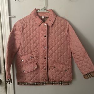 Burberry kids quilted coat